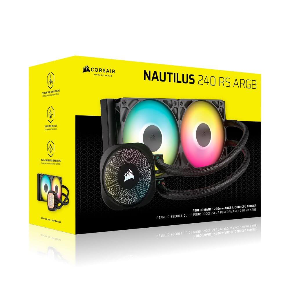 Corsair NAUTILUS 240 RS ARGB | パソコン工房【公式通販】