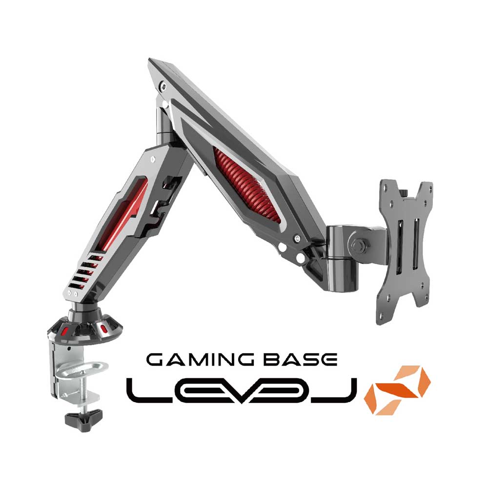 パソコン工房 スプリングメカニズムを採用したモニターアーム ( LEVEL