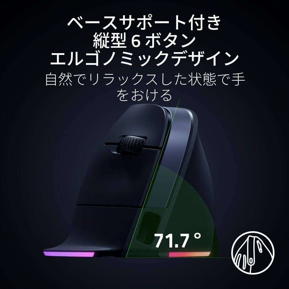 Razer Pro Click V2 Vertical Edition | パソコン工房【公式通販】