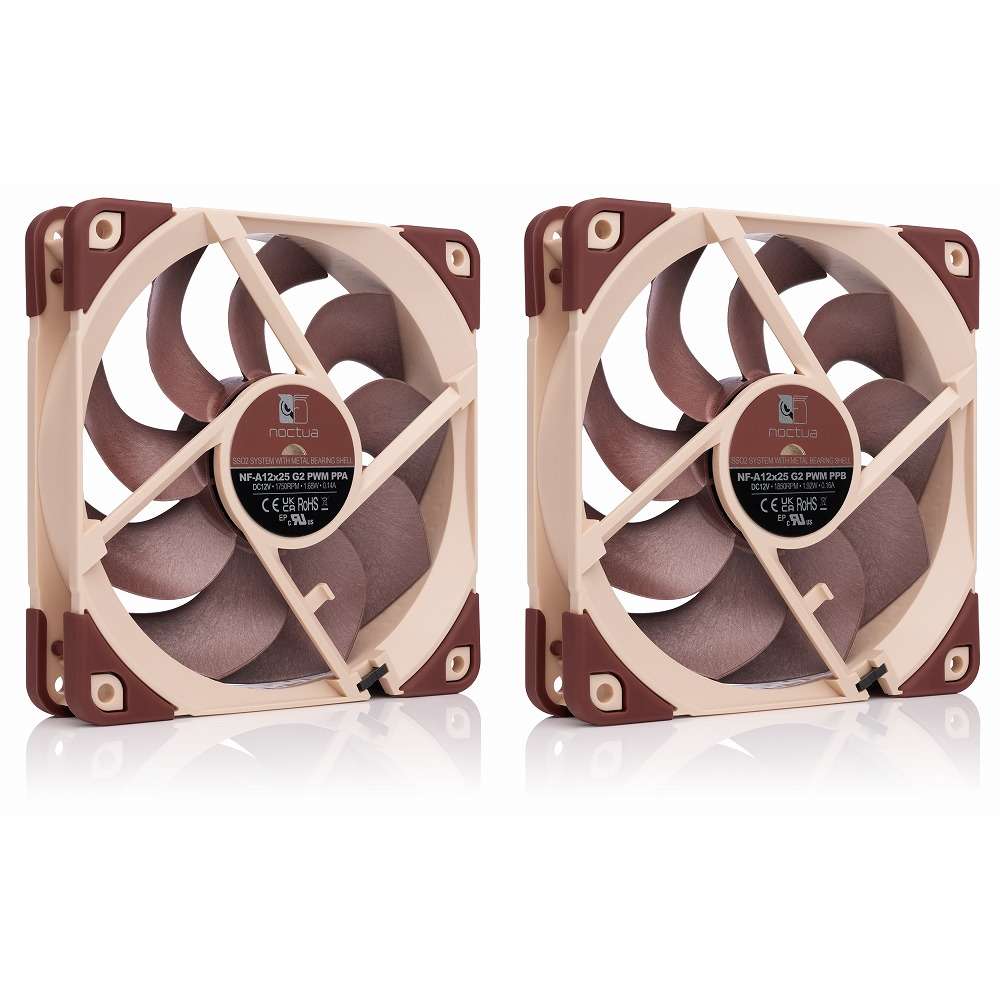 Noctua NF-A12x25 G2 PWM Sx2-PP | パソコン工房【公式通販】