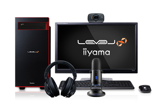 iiyama PC「LEVEL∞（レベル インフィニティ）」ストリーミング集団