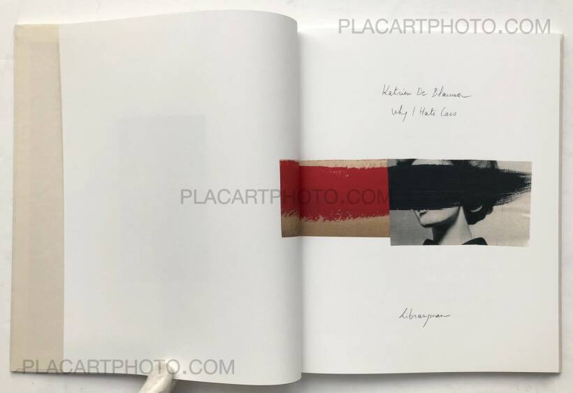 Katrien de Blauwer: WHY I HATE CARS, Libraryman, 2019 | Bookshop