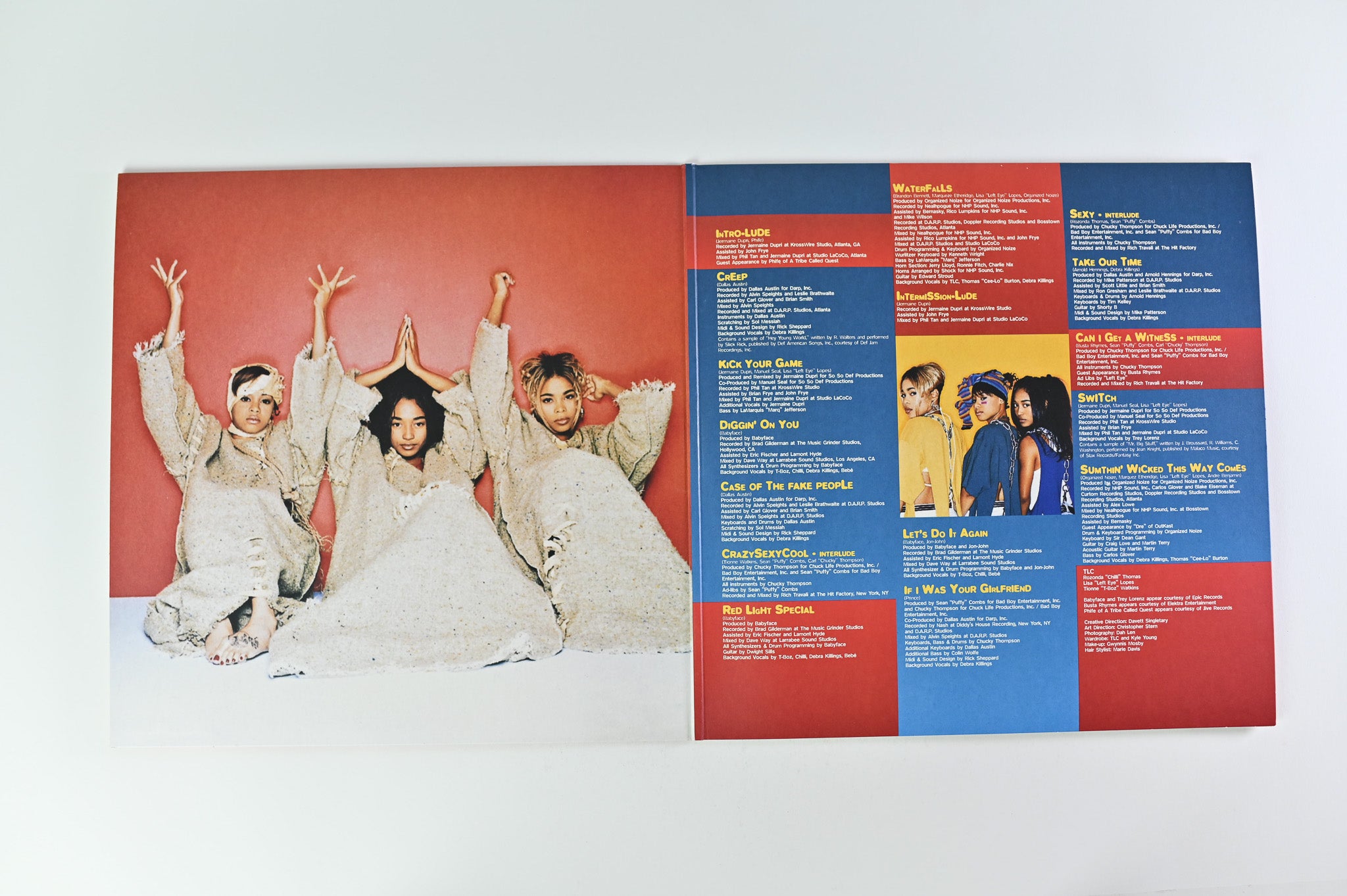 TLC - CrazySexyCool on LaFace Vinyl Me Please Ltd Numbered Red & White