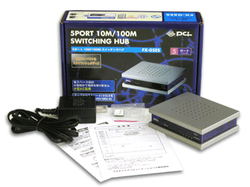 PLANEX:PRODUCT:HUB:10M/100M:FX-08ES