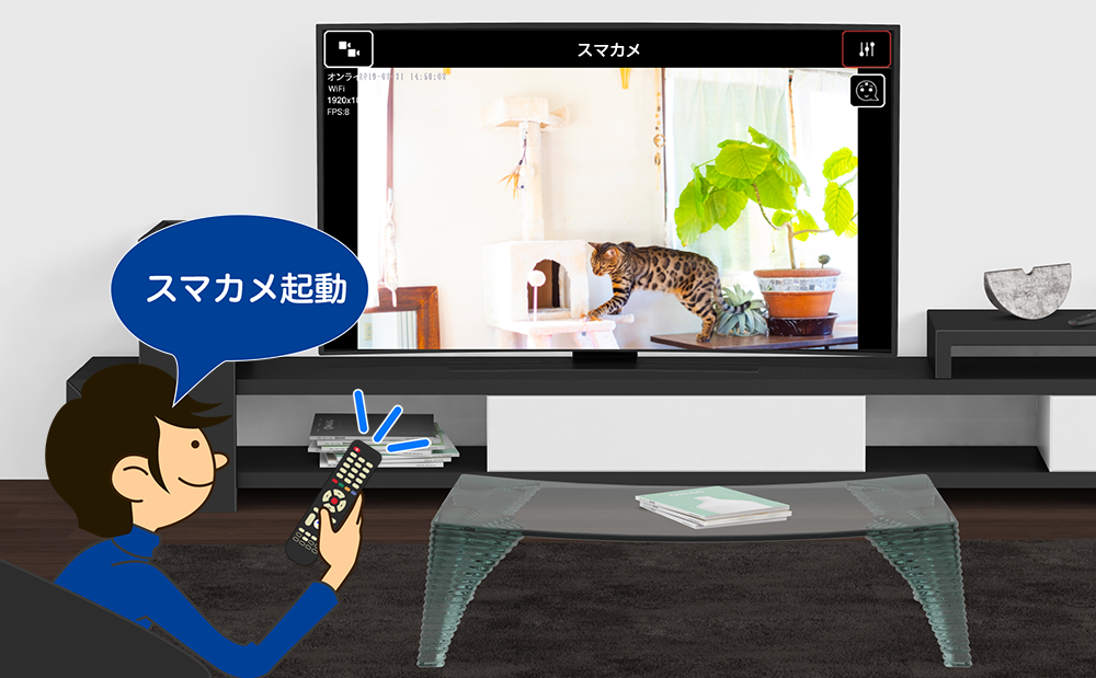 スマカメ2 LTE｜CS-QS50-LTE