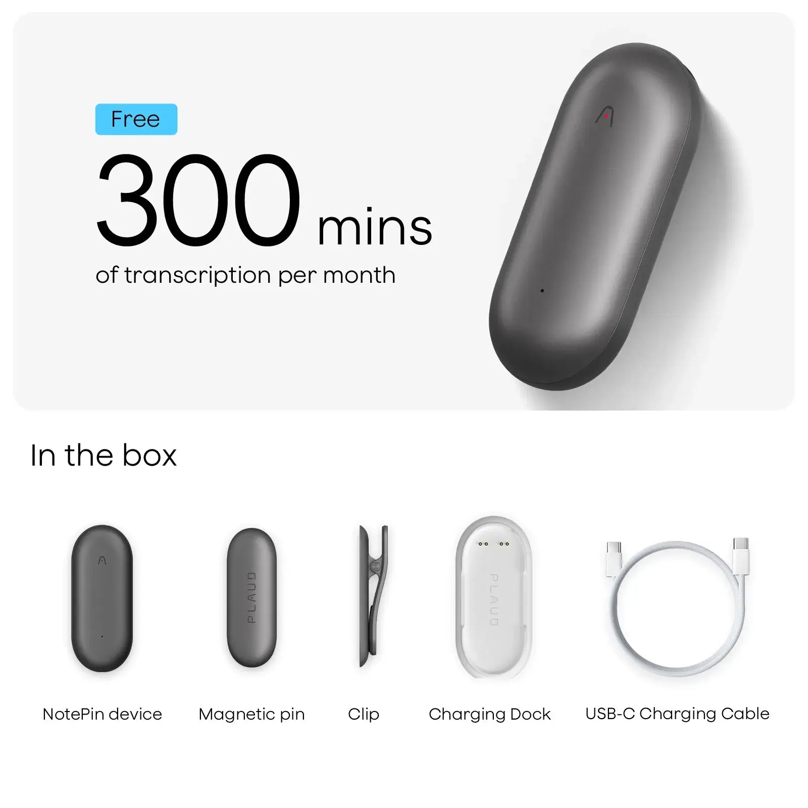 Plaud NotePin Bundle - 3 Pack