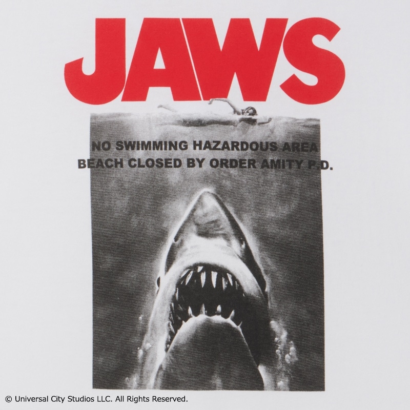 JAWS / ジョーズ / Tシャツ(ホワイト): 通常| プラザオンラインストア
