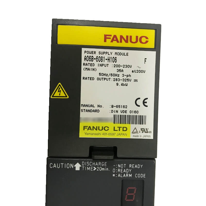 Fanuc Power Supply Drive Module A06B-6081-H106 - United Automation