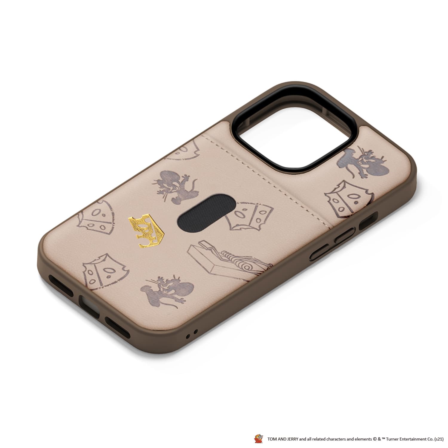 iPhone 13 Pro用 タフポケットケース [トムとジェリー/モカ]｜株式会社PGA
