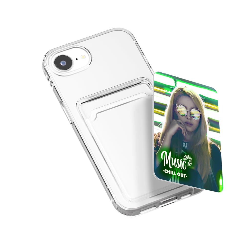 iPhone 16e用 クリアポケットケース [クリア]｜株式会社PGA