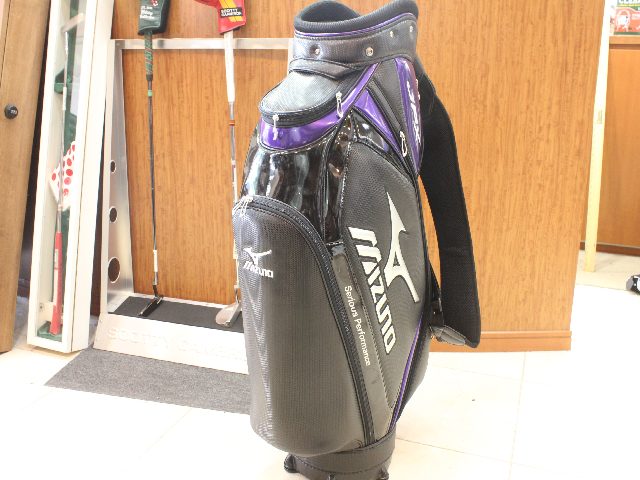 キャディバッグ JPX BK/PP 中古 ミズノ(MIZUNO) キャディバッグ(CADDY