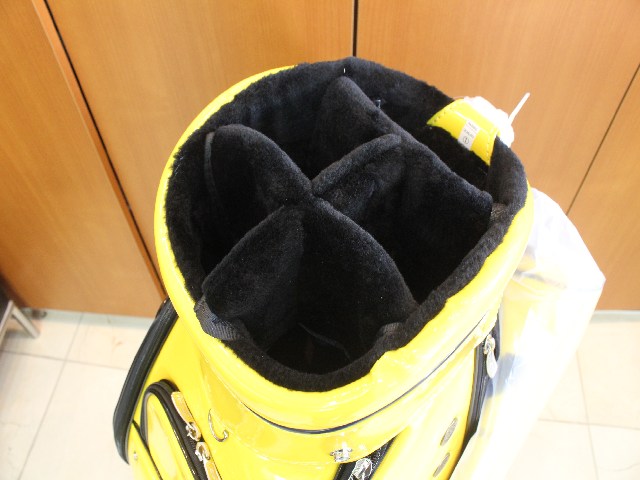 ツアーAD キャディバッグ イエロー グラファイトデザイン(GRAPHITE