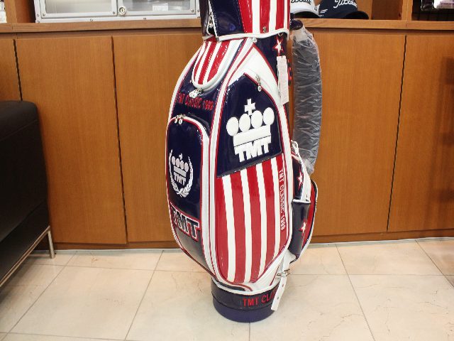 TBAS14CL02 ツアーキャディーバッグ トリコロール TMTクラシック(TMT