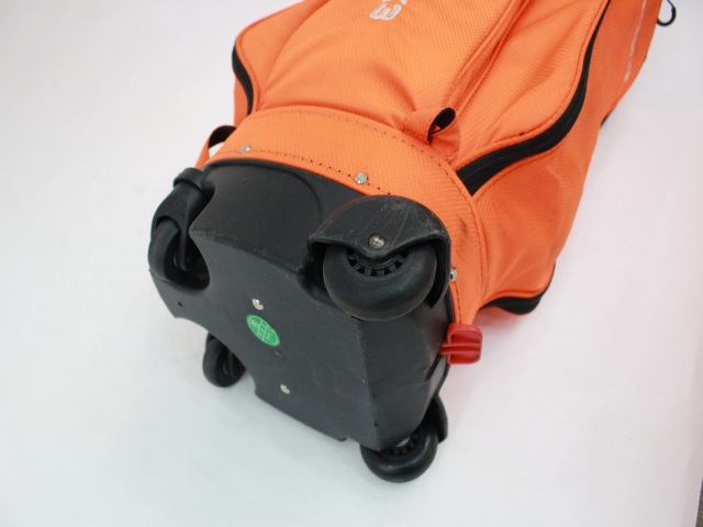 PRECISION X3 キャスター付 キャディバッグ オレンジ 中古 その他