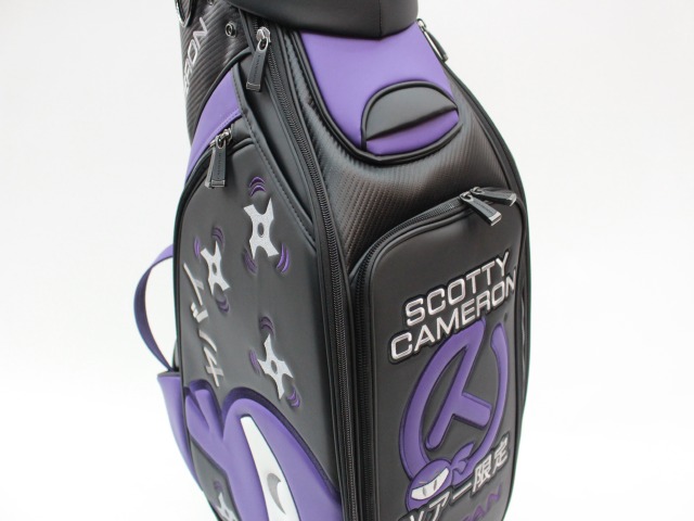 Tour Bag Warrior Family Purple/Black スコッティキャメロン(SCOTTY
