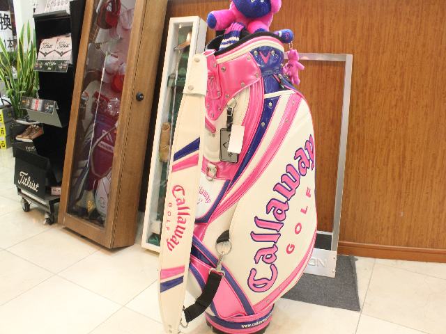 極上 上田桃子仕様限定キャディーバック キャロウェイ(Callaway