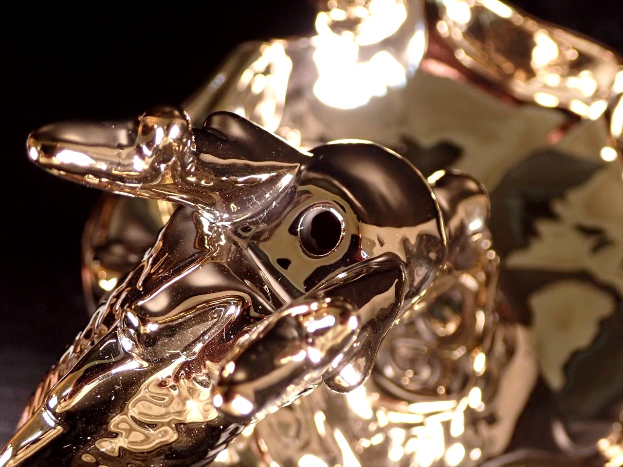 ◇大吉開運！龍神デザイン◇豪華絢爛なゴールドカラー◇倒流香（コーン