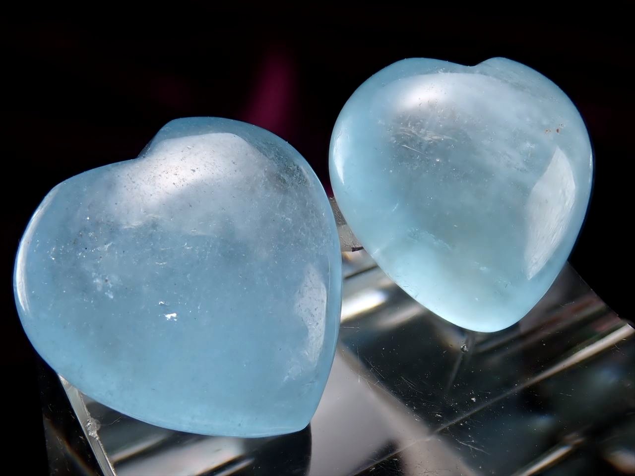 ◇限定入荷！◇ぷっくりハート型◇瑞々しい質感◇天使の石◇3月の