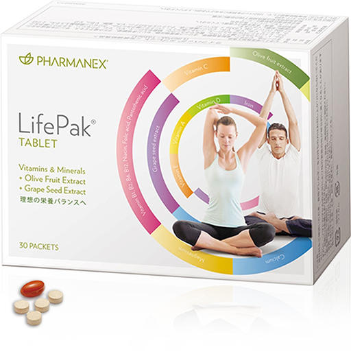 LifePak TABLET（ライフパック タブレット) の成分【公式】ニュース