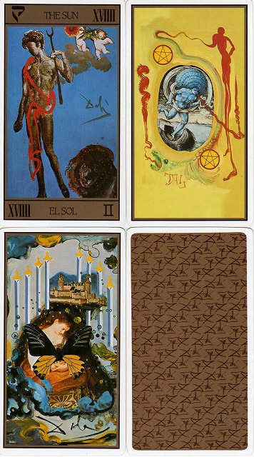 タロット・ユニバーサル・ダリ』【限定特製ケース入り、初版ブラウン