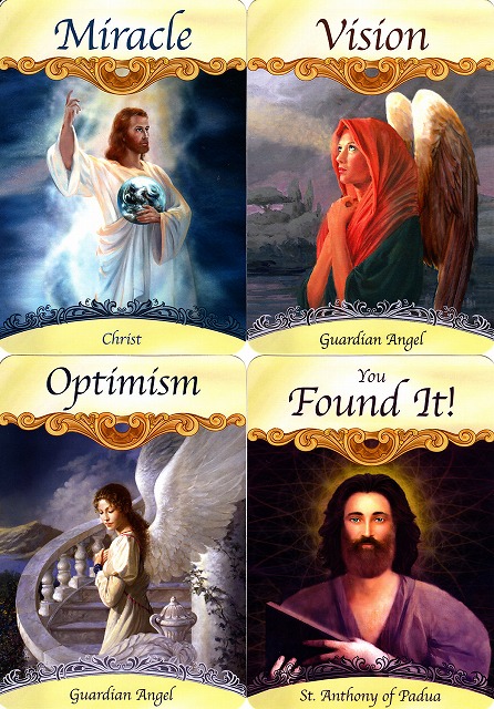 セイント＆エンジェル・オラクルカード』（専用日本語解説書付き