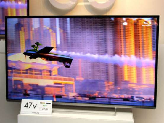 東芝テレビ“REGZA”「47J8/42J8」で映像が映らない不具合。無償修理実施
