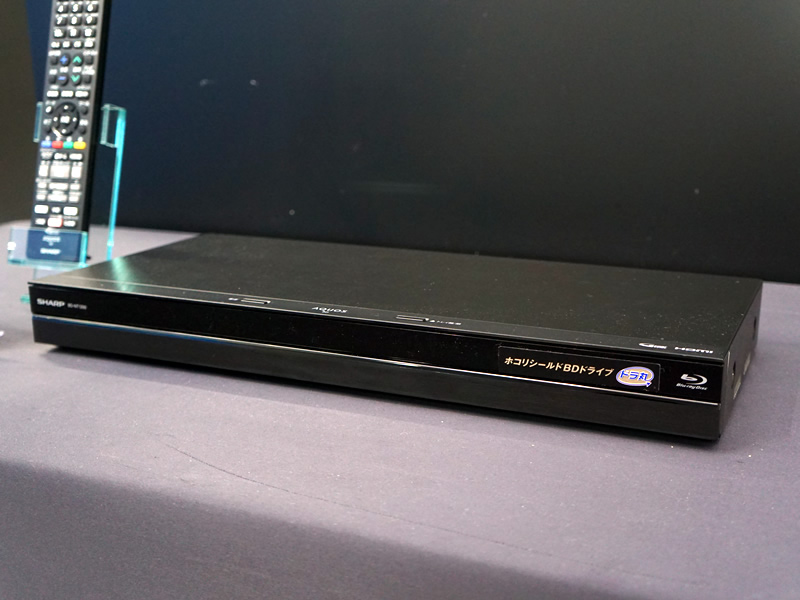 シャープ、新開発光学ドライブ搭載のBDレコーダー“AQUOSブルーレイ”新