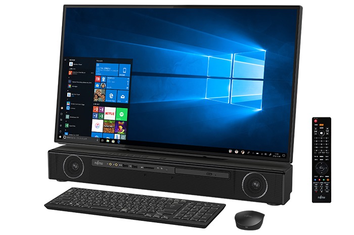 FMV、世界初の新4K衛星放送対応チューナー内蔵デスクトップPC「ESPRIMO