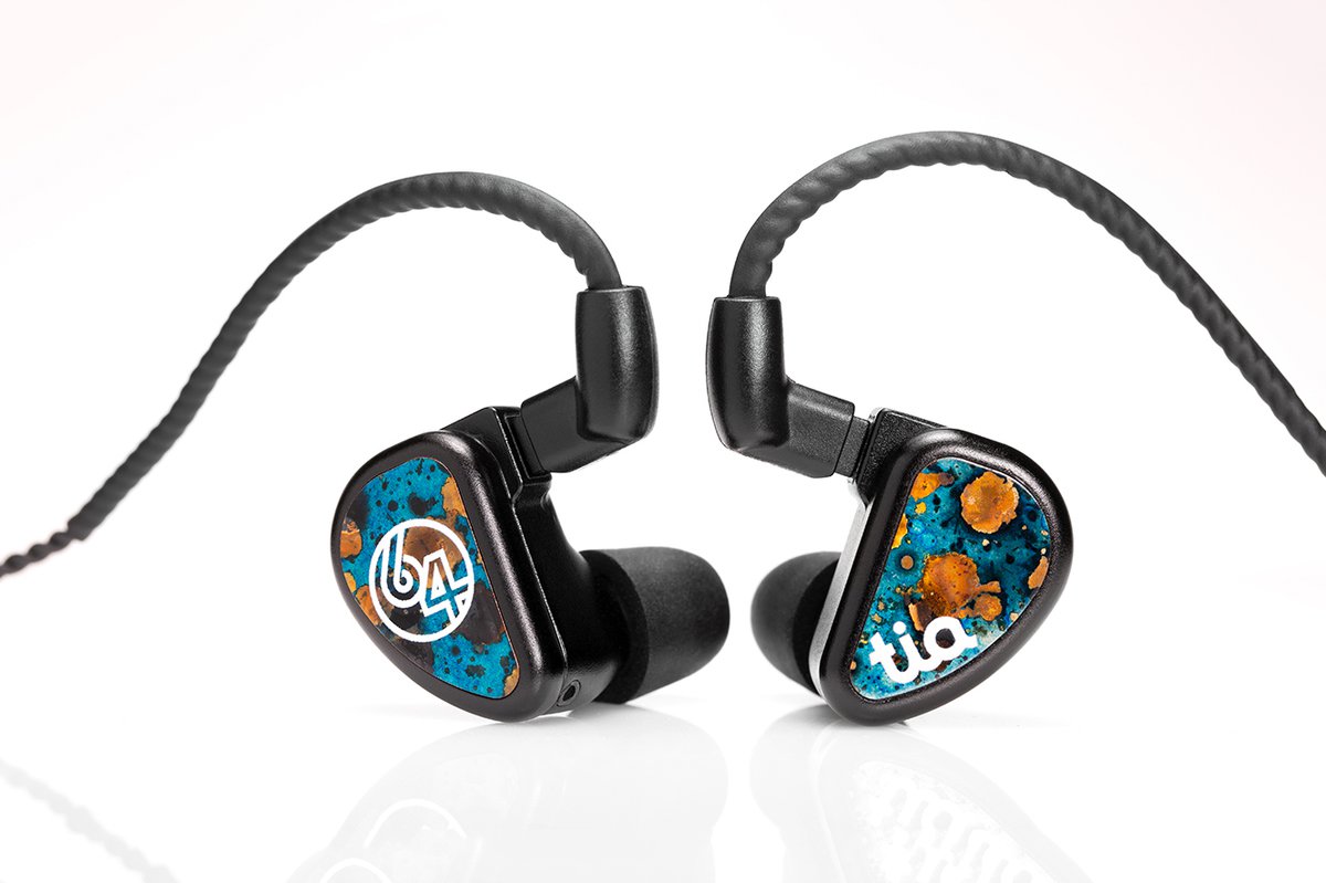 64 AUDIO、最上位イヤホンtia Fourteの限定モデル「Fourte Noir