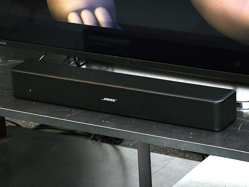コンパクトで音が良い”を実現したサウンドバー。ボーズ「Solo 5 TV