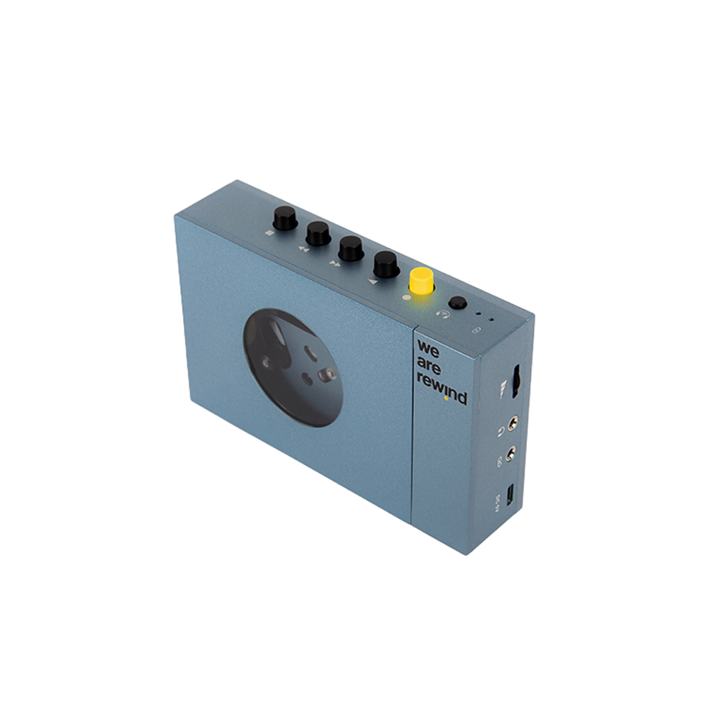 フランス生まれのBluetooth対応カセットレコーダー、We Are Rewind「WE