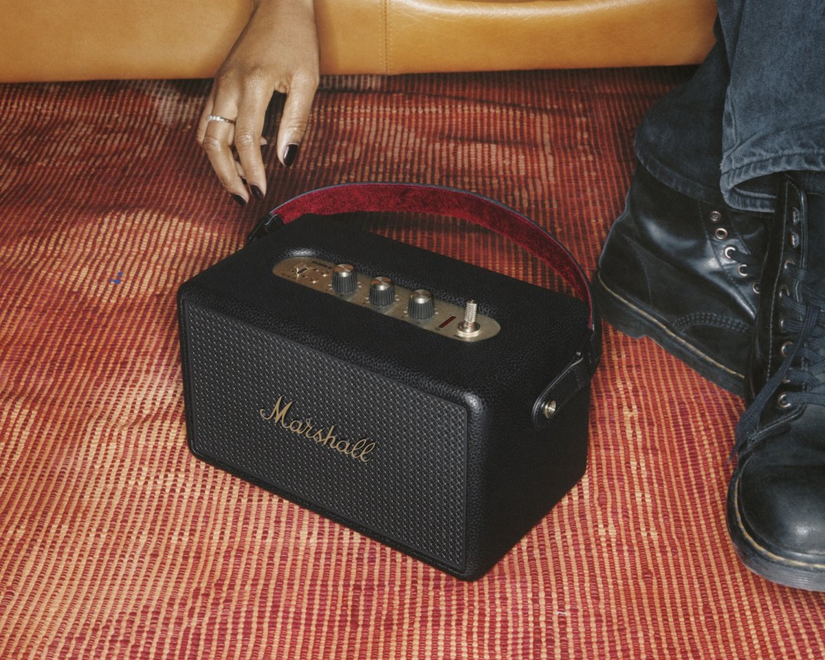 マーシャル、50時間の再生が可能なBluetoothスピーカー「Kilburn III