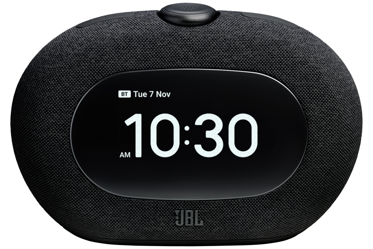 JBL、目覚まし時計型Bluetoothスピーカー「Horizon 3」。音とライトで