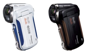 パナソニック、防水・耐衝撃対応の「HX-WA30」など“デジタルムービー