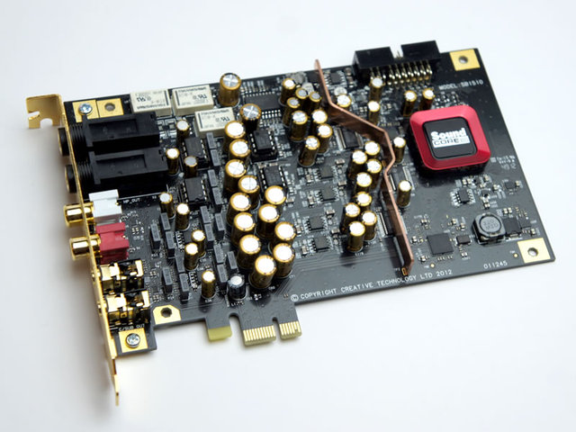 画像2 - 192/24対応でよりオーディオファン向けに － サウンドカード