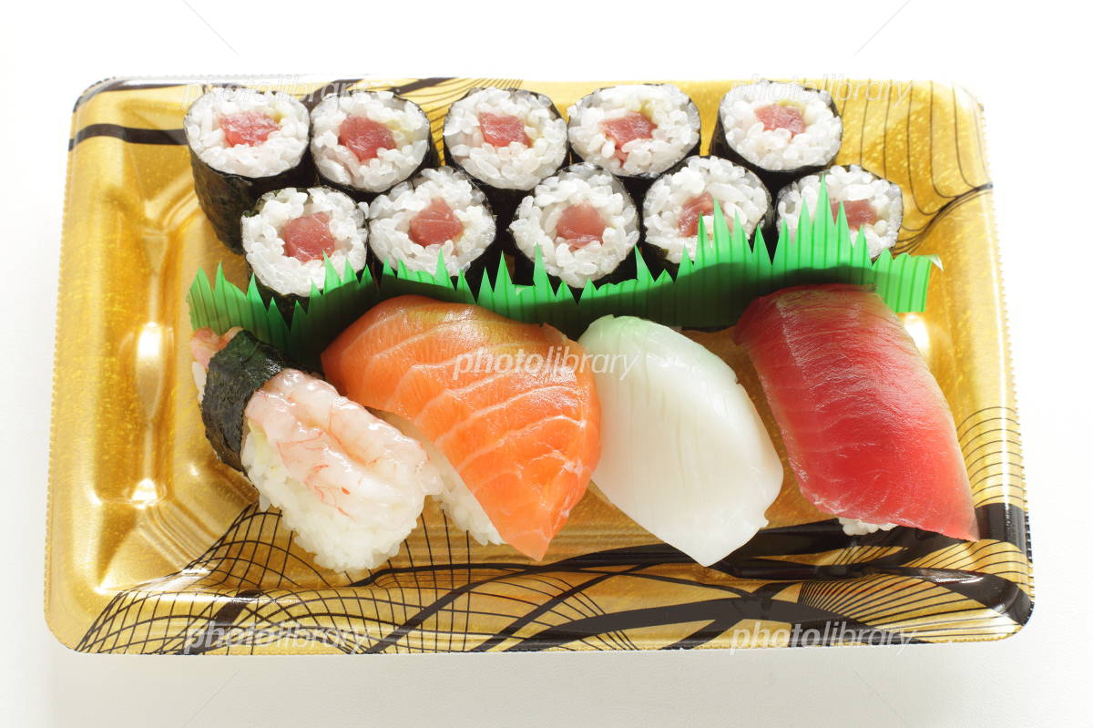 握り寿司 鉄火巻 写真素材 [4062088] - フォトライブラリー