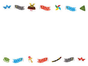 こどもの日 フレーム枠 イラスト素材 [6315479] - フォトライブラリー