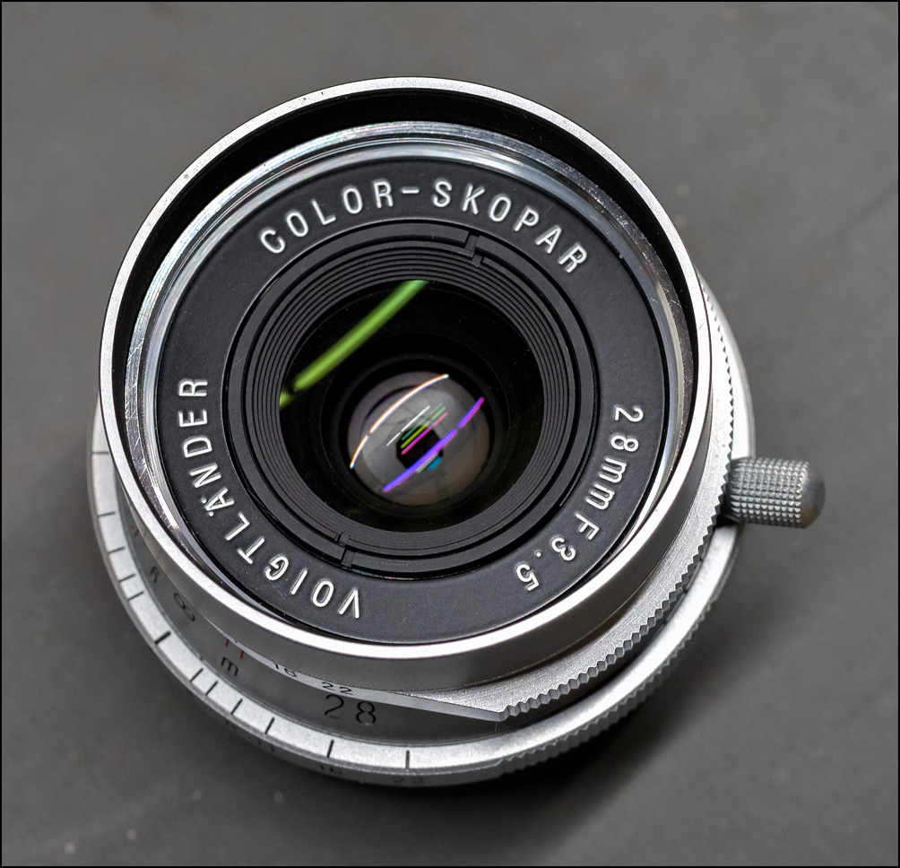 For Sale - Voigtlander 28mm f3.5 Color Skopar LTM | Photrio.com