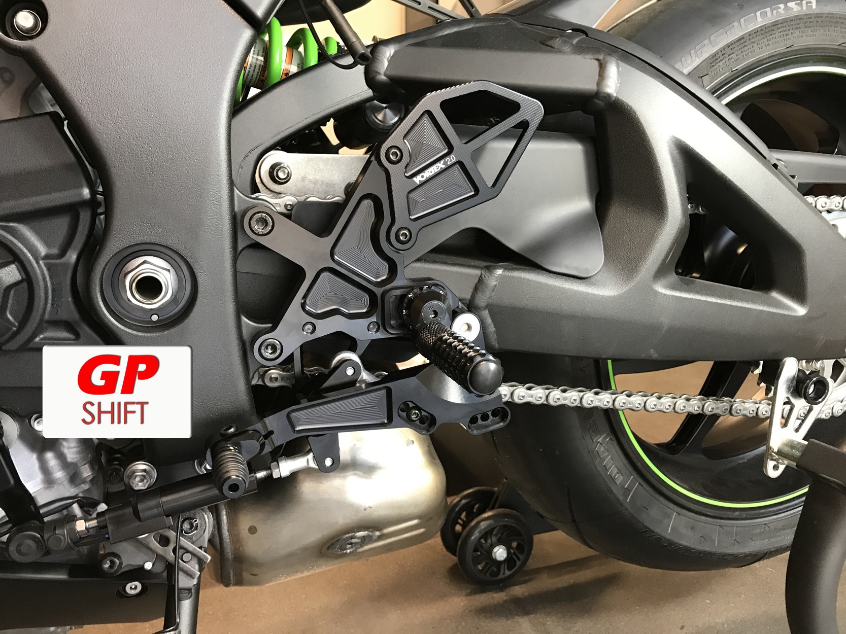 Vortex V3 2.0 Rearsets - 2016+ Kawasaki ZX10R / RR – Pit Lane Moto