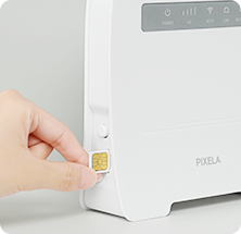 LTE対応 SIMフリーホームルーター(PIX-RT100) | 株式会社ピクセラ