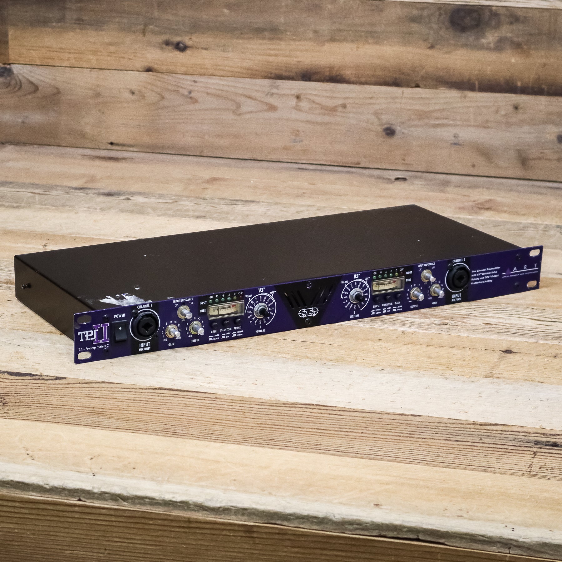 As Is ART TPS II Stereo Tube Preamp System – Pixel Pro Audio