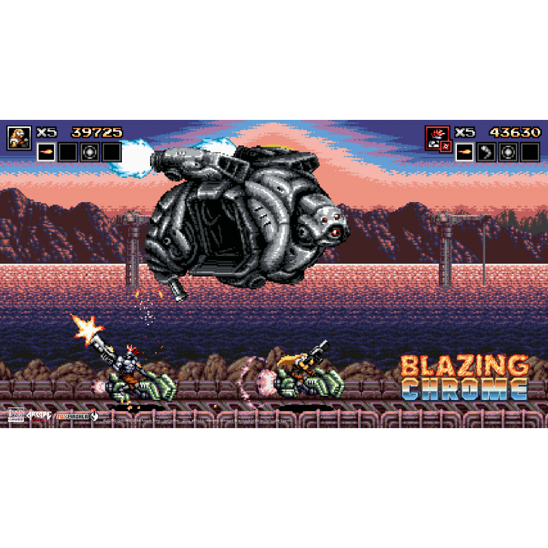 Blazing Chrome - First Edition PS4 - Pix'n Love