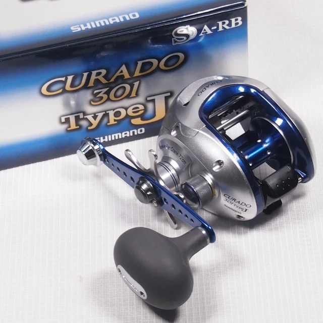 SHIMANO CURADO 301 Type J Baitcast Fishing JDM Reel LH Saltwater w