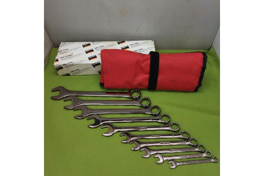 トラスコ ミラータイプコンビネーションスパナセット 10本 TTCS