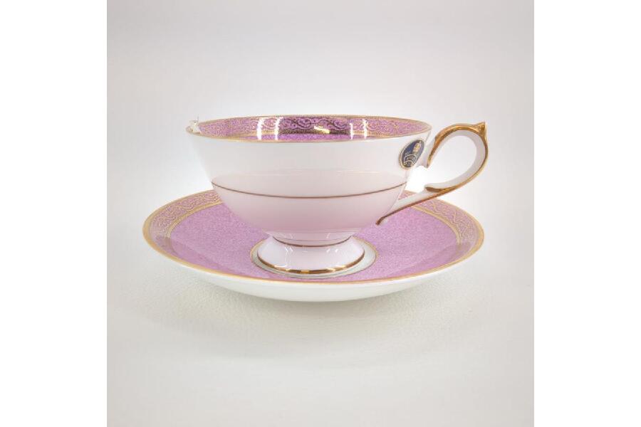 未使用品 エインズレイ カップ&ソーサー アジア・ローズ Aynsley