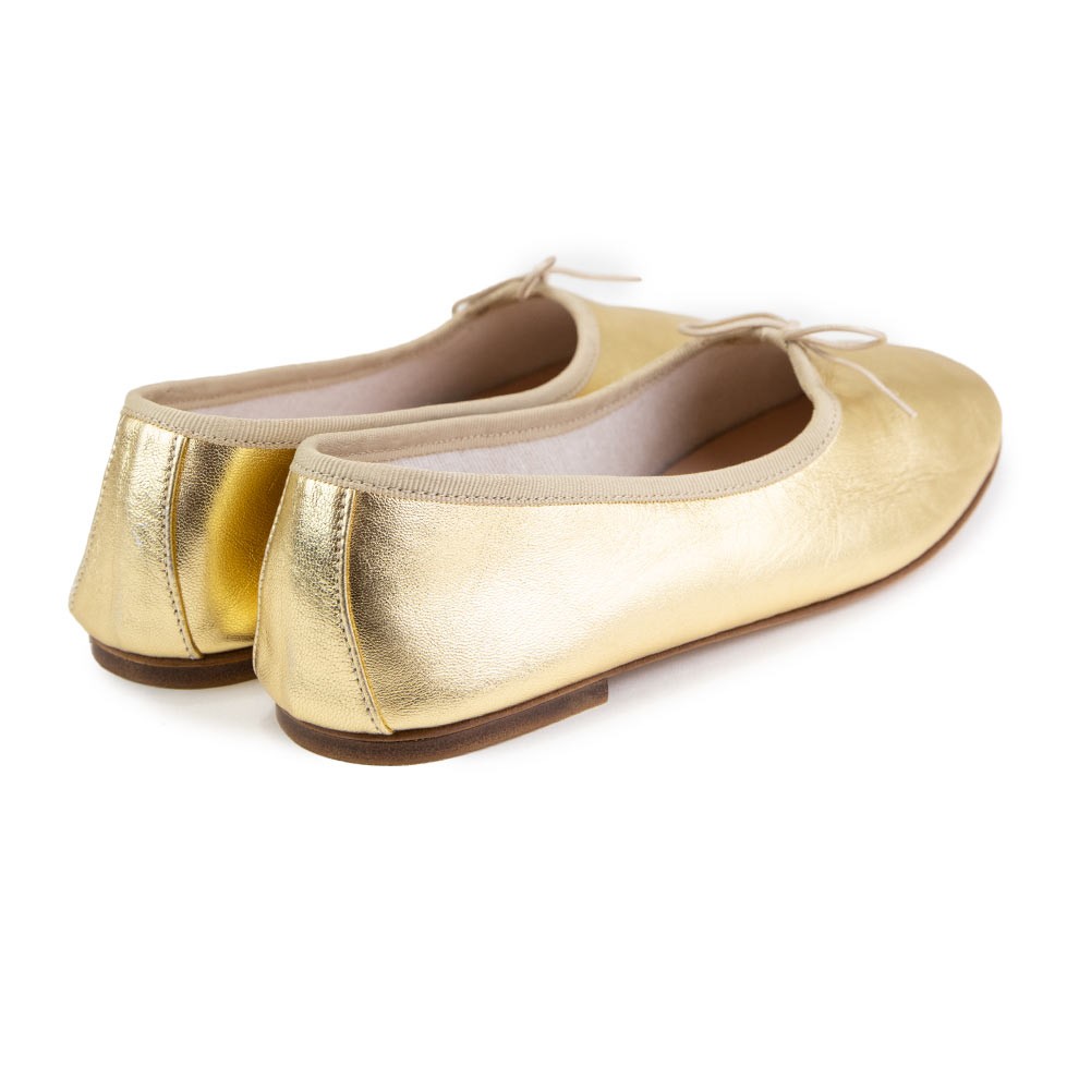 バレエシューズ - ゴールド ゴールド