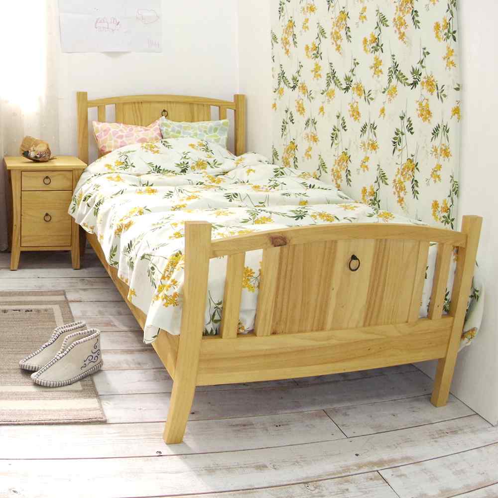 無垢パインベッド｜シングル｜フレーム