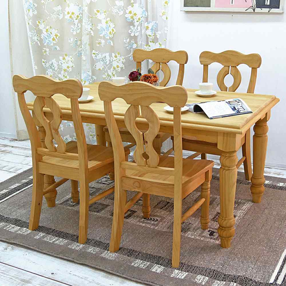 無垢ダイニングチェア｜パイン材椅子座面高さ42cm｜パインファクトリー