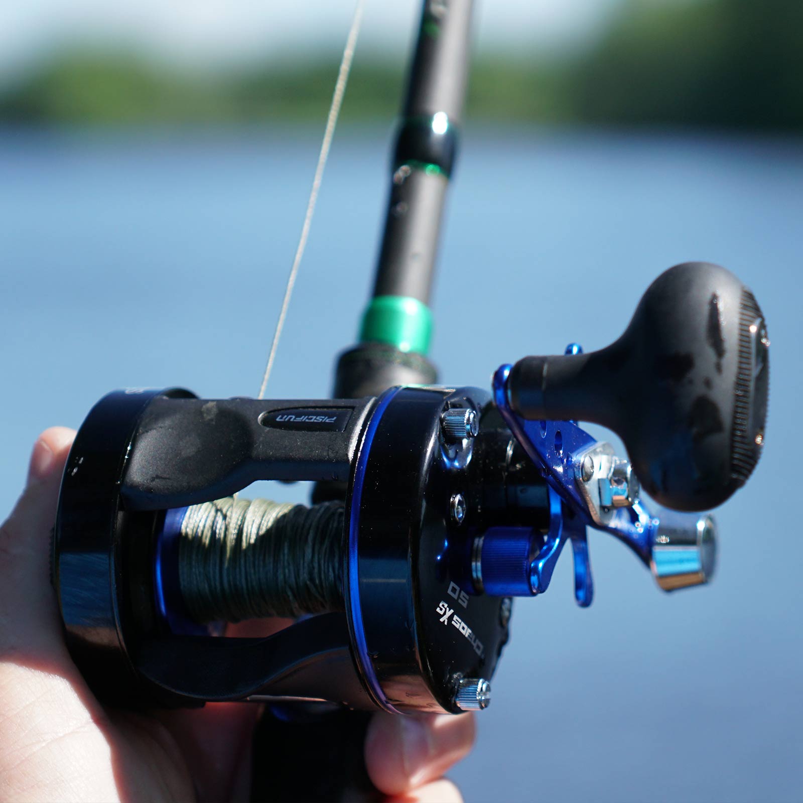 Chaos XS Round Saltwater Baitcasting Reel | Piscifun