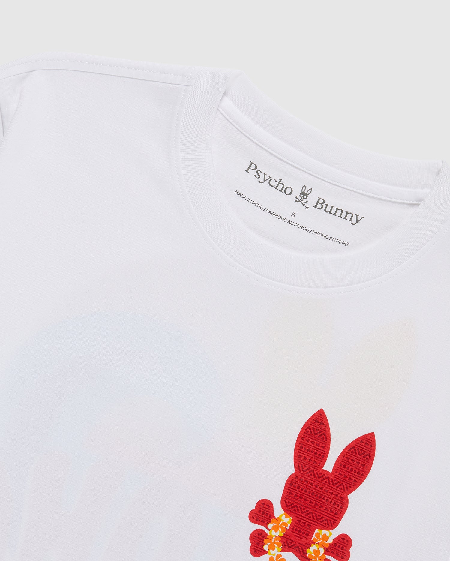 MENS WHITE HAWAII CITY TEE | PSYCHO BUNNY